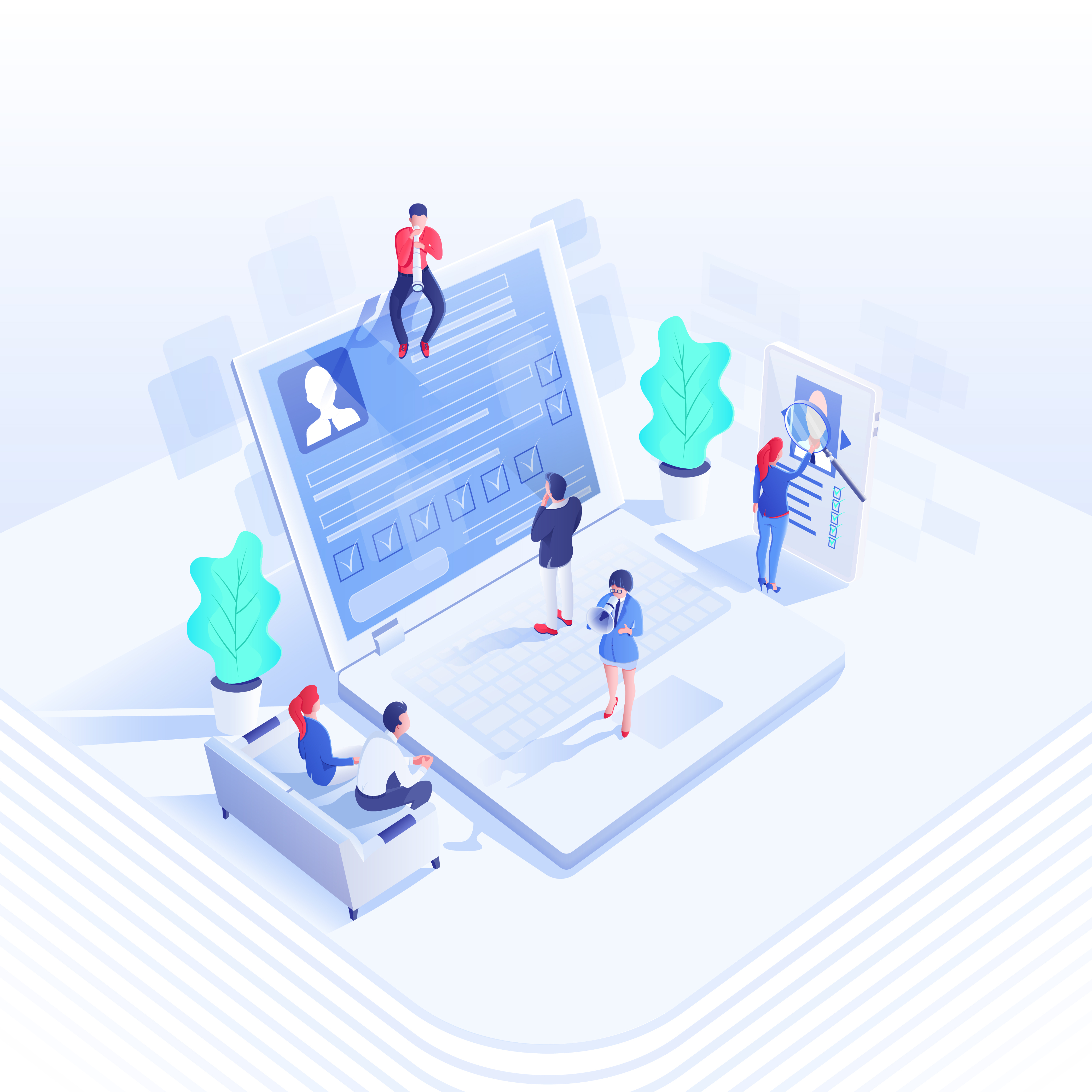 Login illustration